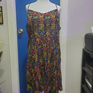 Old Navy Spaghetti Strap Floral Summer Dress (Size XL)